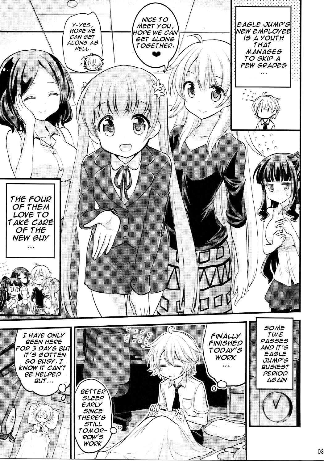 Hentai Manga Comic-Onee-chan And Shota Sleepover Days-Read-2